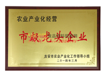 市級(jí)龍頭企業(yè)