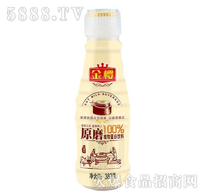金櫻豆奶380ml