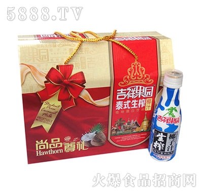 吉祥果園生榨椰子汁500ml禮盒裝