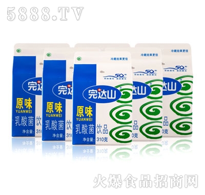 完達(dá)山310g原味乳酸菌飲品