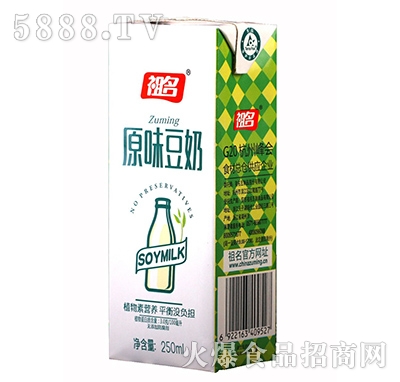祖名原味豆奶250ml