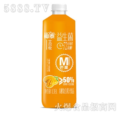 艾爾牧益生菌芒果發(fā)酵復合果汁1.08l