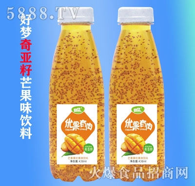 好夢(mèng)優(yōu)果有肉芒果味果汁飲品330ml