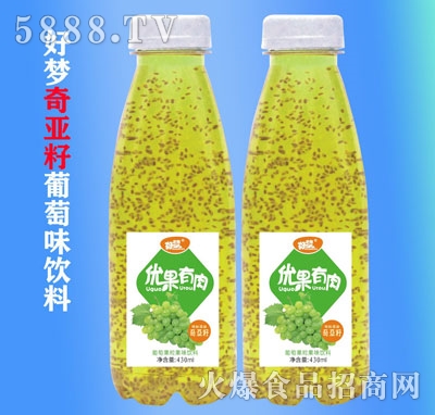 好夢(mèng)優(yōu)果有肉葡萄味果汁飲品330ml