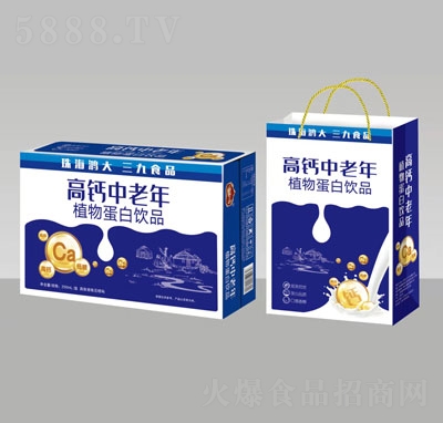 高鈣中老年植物蛋白飲品（禮盒）