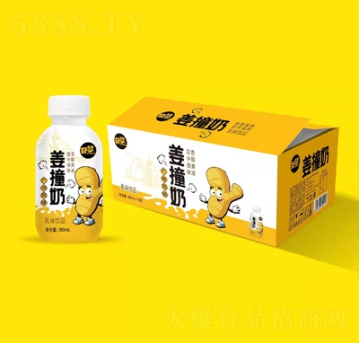 好夢(mèng)姜撞奶乳味飲品380ml×15瓶