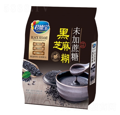 君德寶未加蔗糖黑芝麻糊沖調(diào)品