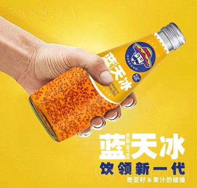 藍天冰奇亞籽芒果味復合果汁飲料290ml
