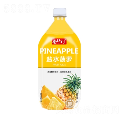 香格利鹽水菠蘿風(fēng)味飲料1L