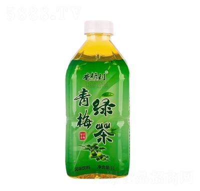 香格利青梅綠茶風(fēng)味飲料1L