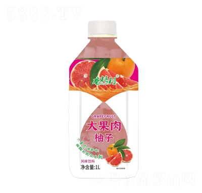香格利大果肉柚子風(fēng)味飲料1L