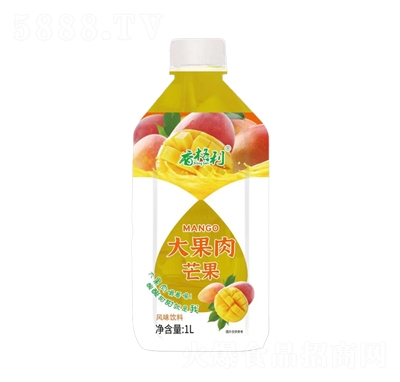 香格利大果肉芒果風(fēng)味飲料1L
