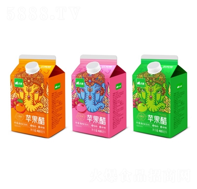 大象蘋果醋480ml