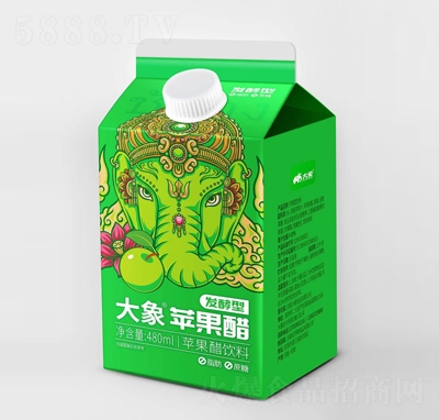大象發(fā)酵型蘋果醋480ml