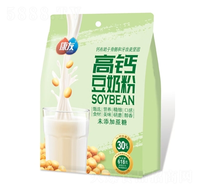 康友高鈣豆奶粉618g