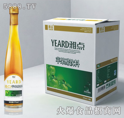雅點--蘋果醋375ml×12瓶