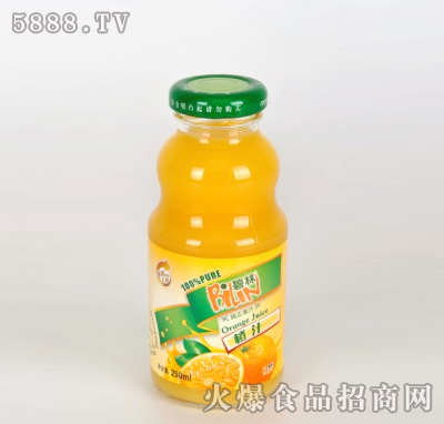 碧林玻璃瓶250ml橙汁