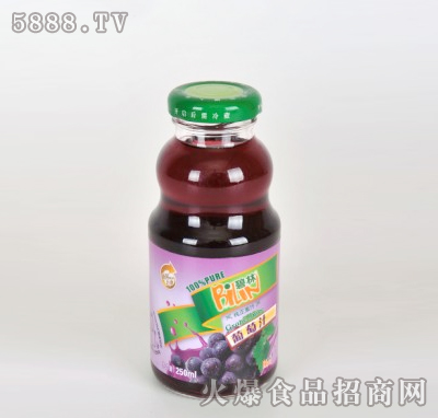 碧林玻璃瓶250ml葡萄汁