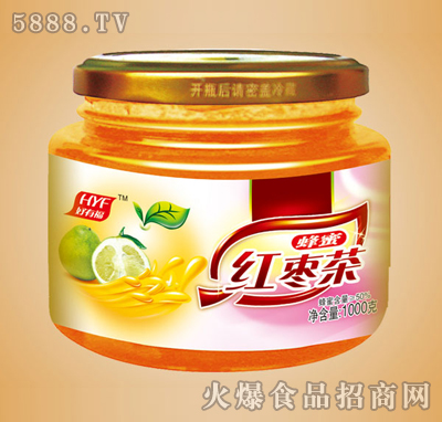 好有福1000g紅棗茶