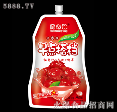 250ml俺老孫早點搭檔（紅棗味）
