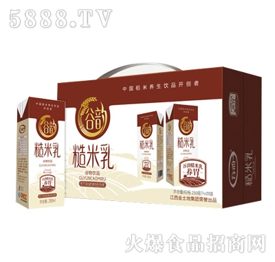 谷韻糙米乳利樂(lè)裝箱250ml×20盒