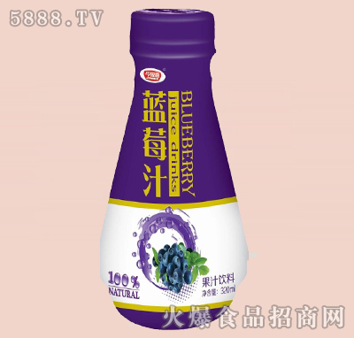 今報喜藍(lán)莓汁320ml
