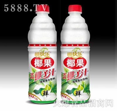 椰快樂椰果果肉椰子汁1.25l