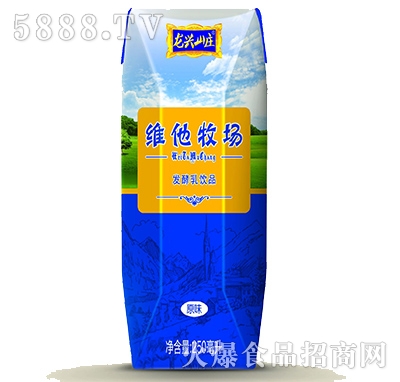250ml龍興山莊維他牧場(chǎng)原味發(fā)酵乳飲品