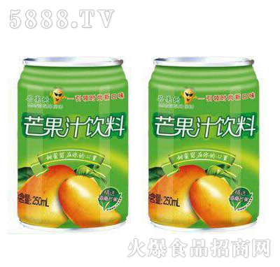 芒果樹(shù)芒果汁飲料250ml