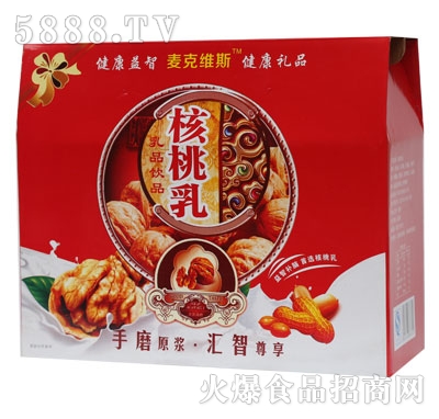 SL03麥克維斯高鈣核桃乳屋頂式禮盒規(guī)格250ml-16-4