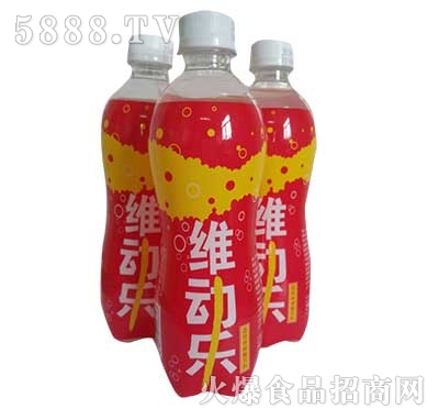 500ml酷e百維動(dòng)樂荔枝味碳酸飲料