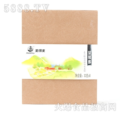 美得來藍莓酥30gx8盒