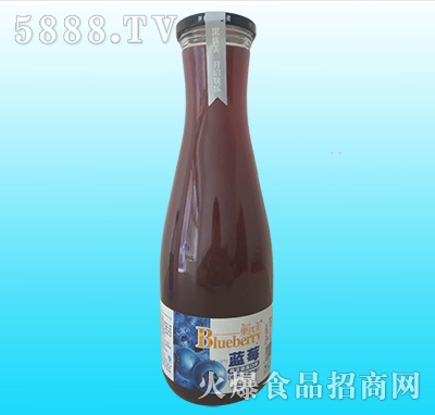 果優(yōu)美益生菌發(fā)酵藍莓汁1.5L
