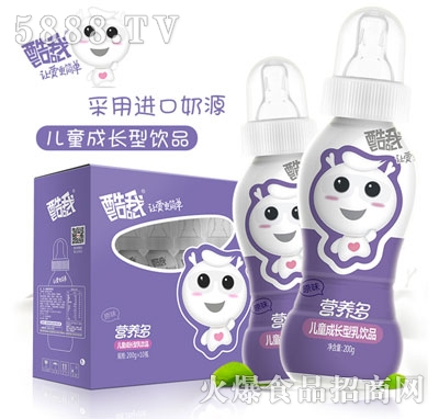 酷我營養(yǎng)多成長(zhǎng)型飲品原味200GX10瓶
