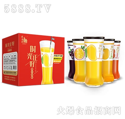 大馬邦時(shí)光正好果汁300mlx6瓶