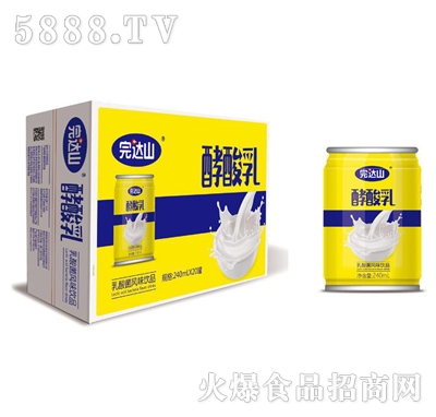 完達(dá)山酵酸乳酸菌風(fēng)味飲品240mlx20罐