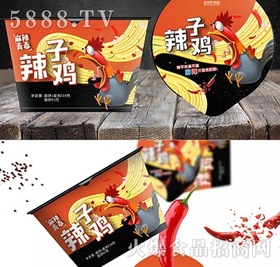 金紫陽食品麻辣青春辣子雞