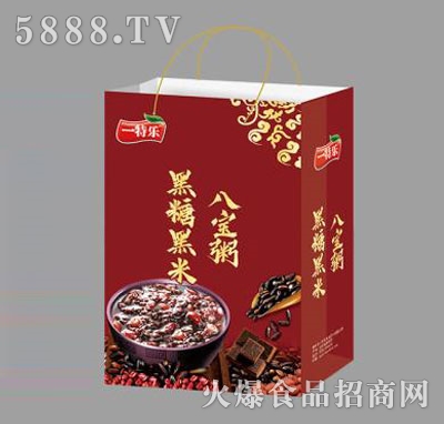 一特樂(lè)黑糖黑米八寶粥（袋）
