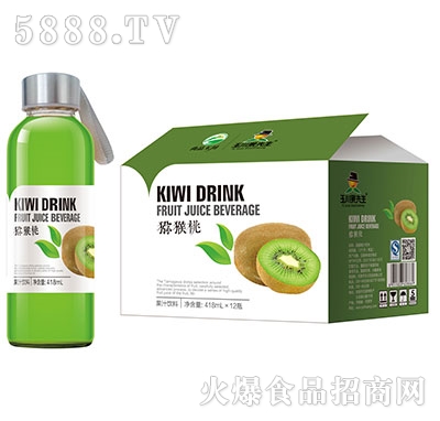 418ml×12果先生水杯獼猴桃汁飲料
