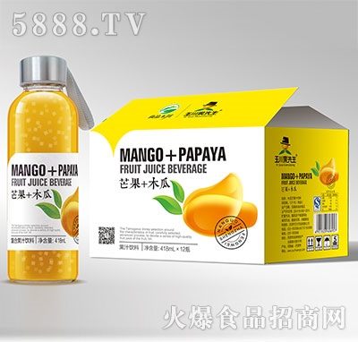 418ml×12果先生水杯芒果木瓜汁飲料