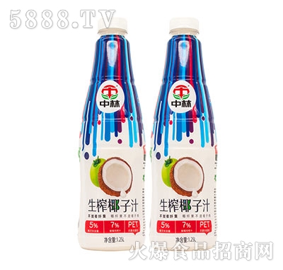 中林生榨椰子汁1.25L