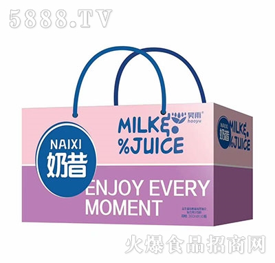 昊雨奶昔藍(lán)莓黑加侖復(fù)合果汁飲料360ml×10瓶