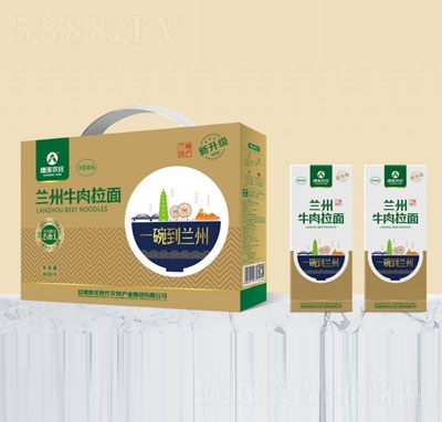 康美農(nóng)莊蘭州牛肉拉面266克x10盒