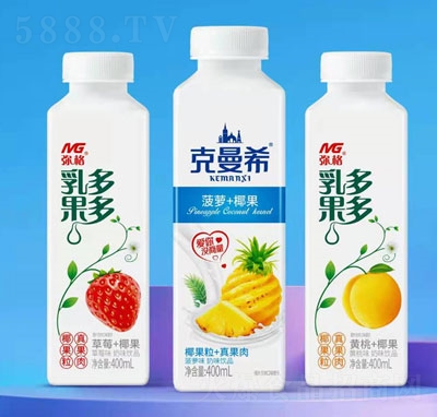 克曼希菠蘿味奶味飲品400ml