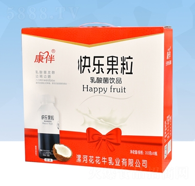 康伴快樂果粒乳酸菌飲品（箱）
