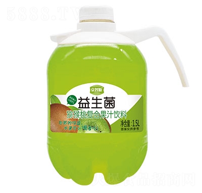 京智源益生菌獼猴桃復合果汁飲料1.5L
