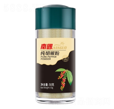南國純胡椒粉50g