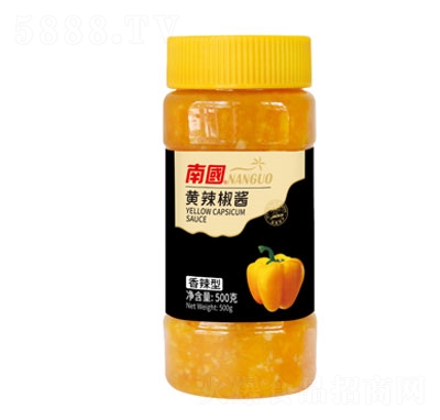 南國香辣黃辣椒醬500g