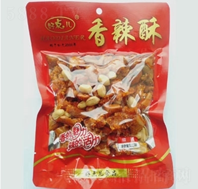 好點兒花生香辣酥紅袋裝