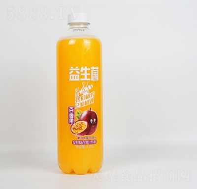 威明百香果發(fā)酵復合果汁飲料1.25L
